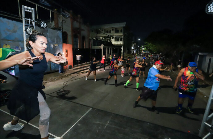 Faixa liberada itinerante leva esporte e lazer ao bairro Tarumã