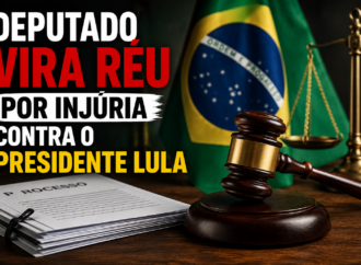 Deputado vira réu por injúria contra o presidente Lula