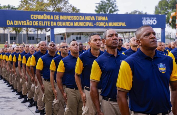 Terceira turma da Força Municipal inicia formação no Rio para reforçar combate a roubos