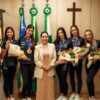 Seleção brasileira de ginástica rítmica conquista dois ouros e vaga olímpica em Frankfurt