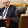 Sessão plenária é cancelada em meio a crise no STF