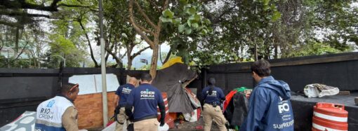 Ocupação irregular é removida no Jardim de Alah; homem é detido