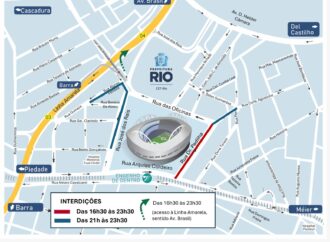 Entorno do Nilton Santos terá interdições e alterações de tráfego