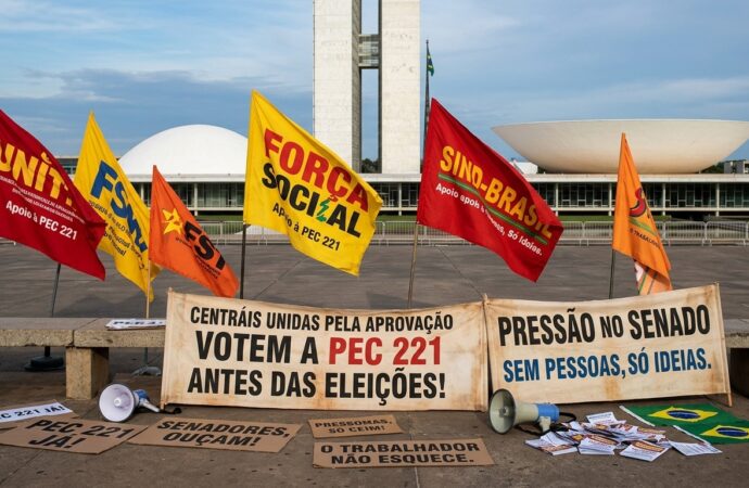Centrais prometem pressionar Senado para votar PEC 221 antes da eleição
