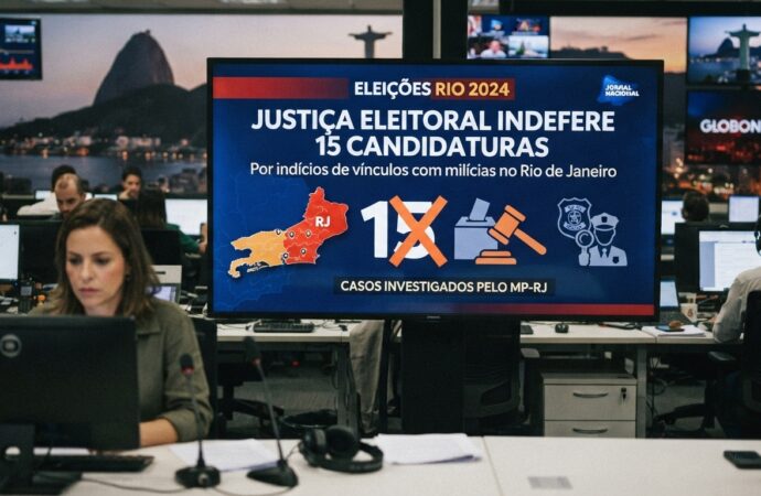 15 candidaturas são indeferidas no RJ por indícios de vínculos com milícias