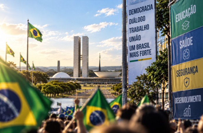 Presidenciáveis realizam agendas de campanha em várias cidades